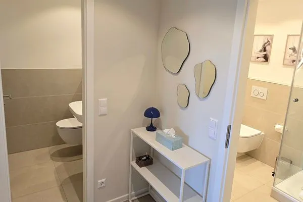 Badezimmer  Paulstr. 2, Whg. 55, Dünenlicht