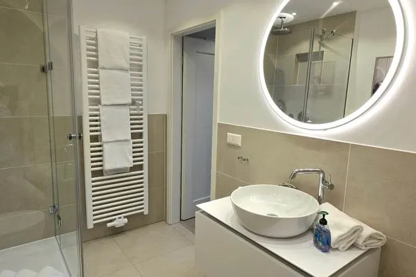 Badezimmer  Paulstr. 2, Whg. 55, Dünenlicht