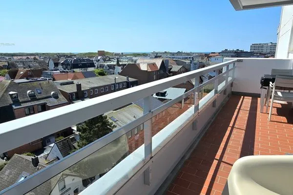 Balkon  Paulstr. 2, Whg. 55, Dünenlicht