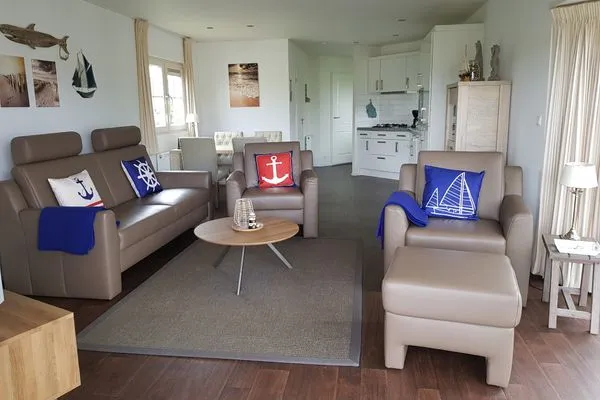  Breskens Chalet Meeresrauschen mit Zaun Haus Nr. J251