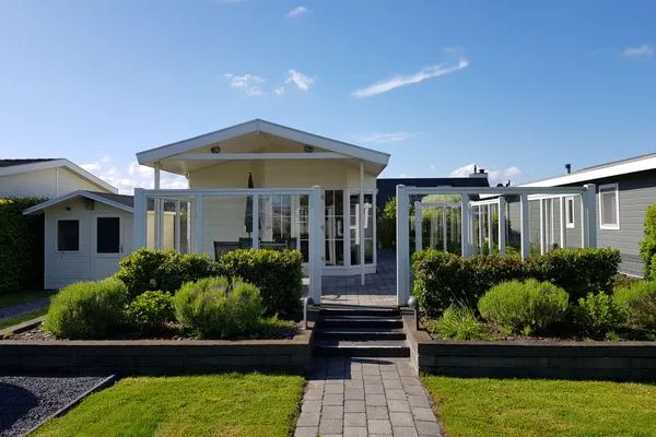  Breskens Chalet Meeresrauschen mit Zaun Haus Nr. J251