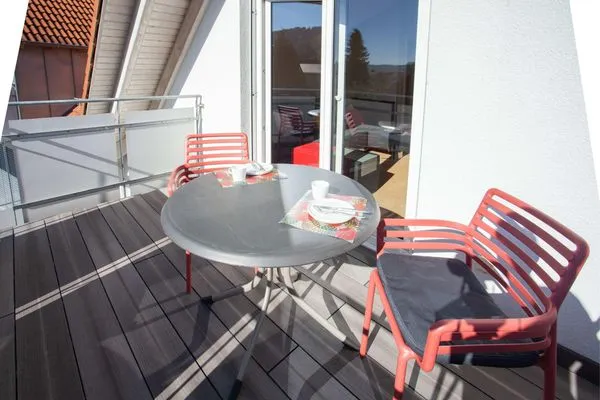 Balkon  Seeblick Bodman – Am Strandbad