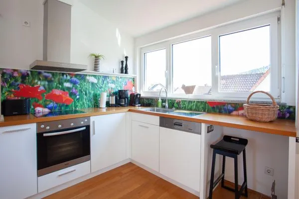 Küche / Küchenzeile  Seeblick Bodman – Am Strandbad