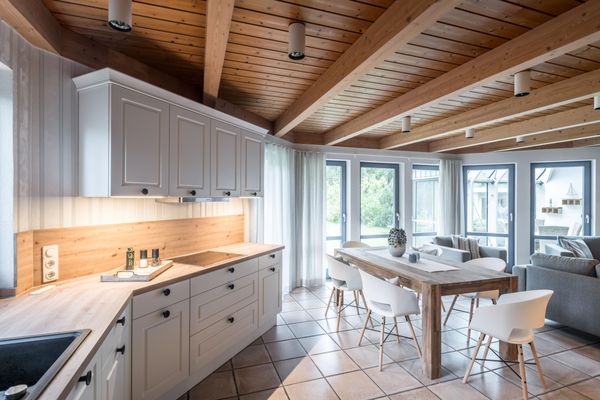  Haus am Meer Kiek Över 6  - Küche / Küchenzeile
