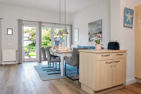 Living room Ostsee Residenz Meeresblick Dünenblick