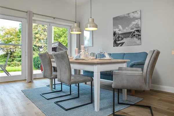 Living room Ostsee Residenz Meeresblick Dünenblick