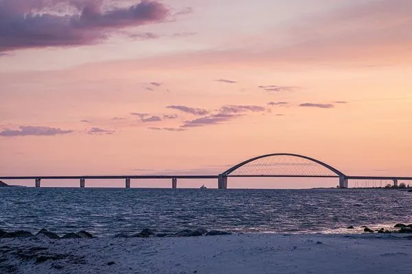 Landschaft  Ferienhaus an der Au