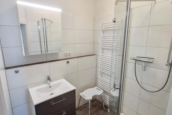 Badezimmer Haus am Westkaap Ferienwohnung 2