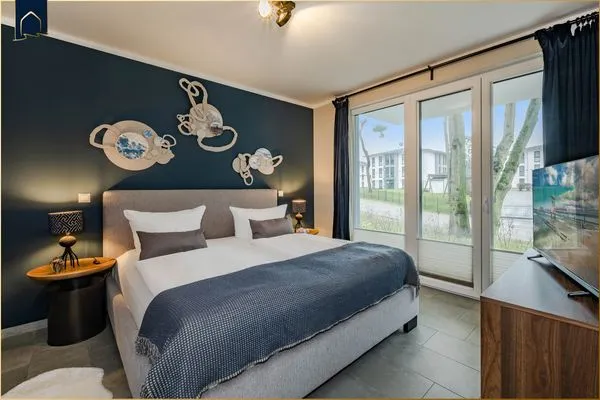   Ferienwohnung Terrasse am Haff