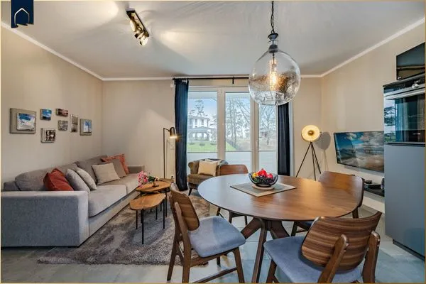   Ferienwohnung Terrasse am Haff