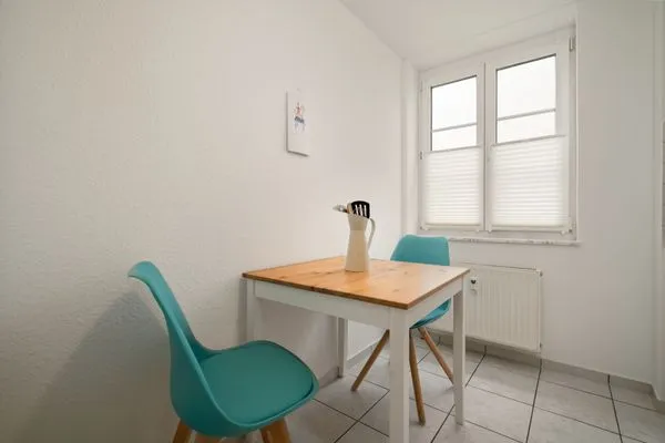 Ferienwohnung Jette Waren (Müritz) - kleine Sitzecke in der Küche  Jette