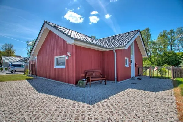 Hauptansicht  Ferienhaus "Marielund" im Ferienpark Holm an der Ostsee
