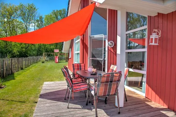 Terrasse  Ferienhaus "Marielund" im Ferienpark Holm an der Ostsee
