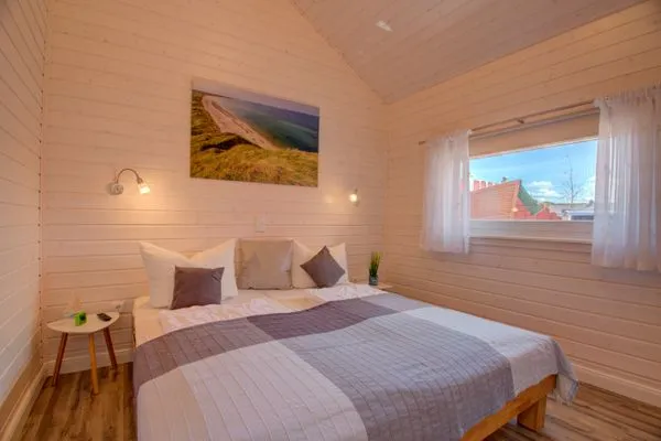 Schlafzimmer  Ferienhaus "Marielund" im Ferienpark Holm an der Ostsee