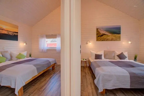 Schlafzimmer  Ferienhaus "Marielund" im Ferienpark Holm an der Ostsee