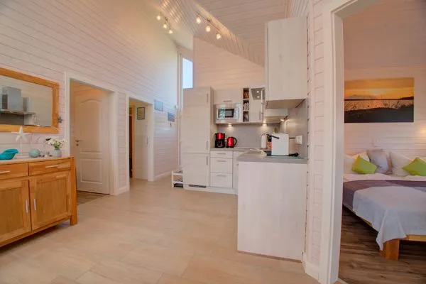 Küche / Küchenzeile  Ferienhaus "Marielund" im Ferienpark Holm an der Ostsee