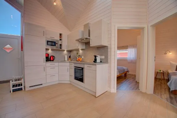 Küche / Küchenzeile  Ferienhaus "Marielund" im Ferienpark Holm an der Ostsee