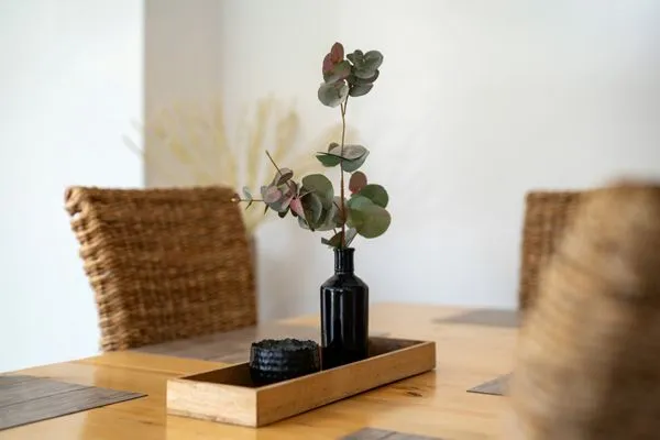 Ferienhaus VierSeen Walow - großer Esszimmertisch  VierSeen