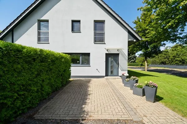Ferienhaus VierSeen Walow - Hauseingang  VierSeen