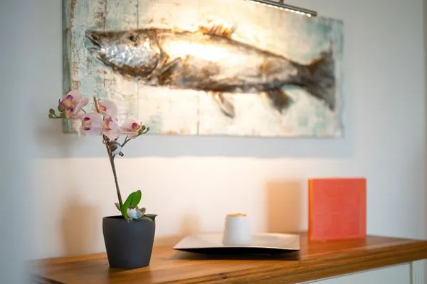 Ferienwohnung Fischotter Waren (Müritz) - stilvolle Dekoration für eine wohnliche Atmosphäre  Fischotter