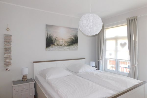  Ferienwohn. Windjammer Ostseebad Ahrenshoop - Schlafzimmer