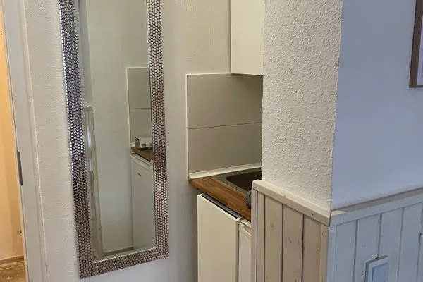 Küche / Küchenzeile  Handwerkerwohnung "Daniel" in Halle mit Stellplatz