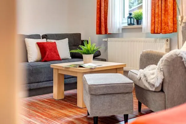 Wohnzimmer  Stranddistel, Haus Gudrun: Whg. 6