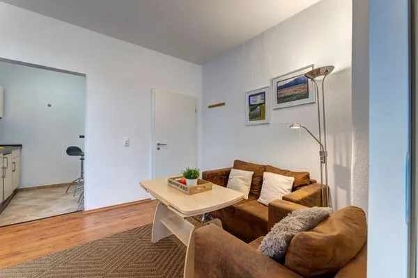 Wohnzimmer  Stranddistel, Haus Gudrun: Whg. 2