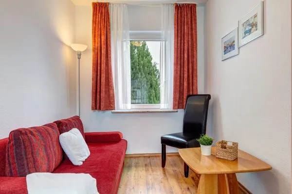 Schlafzimmer  Stranddistel, Haus Gudrun: Whg. 2