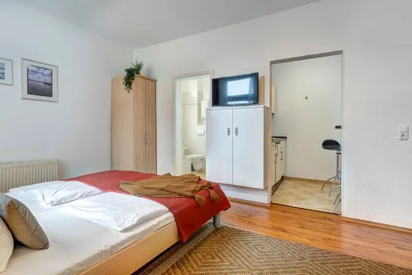 Wohnzimmer  Stranddistel, Haus Gudrun: Whg. 2