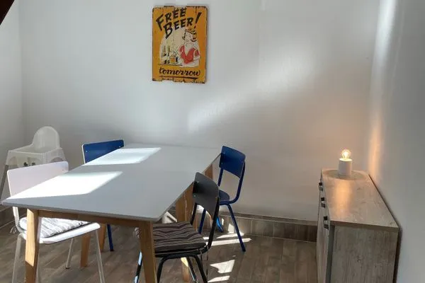   Ferienglück im Doppelhaus - 60 m zum Strand (Haus 1)