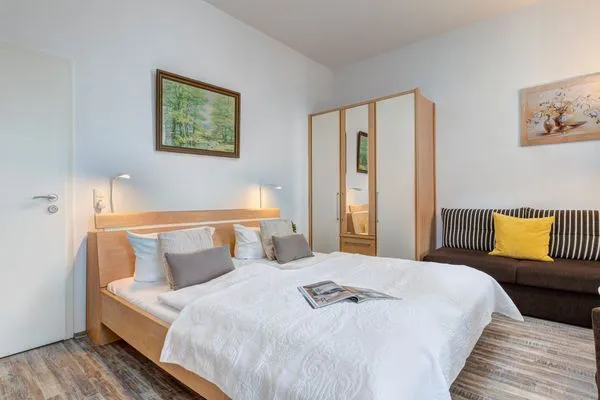 Wohnzimmer  Stranddistel, Haus Gudrun: Whg. 3