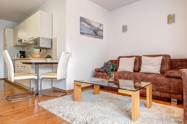 Wohnzimmer  Villa Stranddistel, Whg. 1