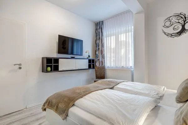 Schlafzimmer  Stranddistel, Haus Gudrun: Familiensuite 2