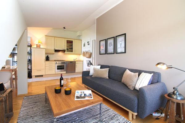  Am Grün 15 Fewo 25 Wittenbeck - Wohnzimmer