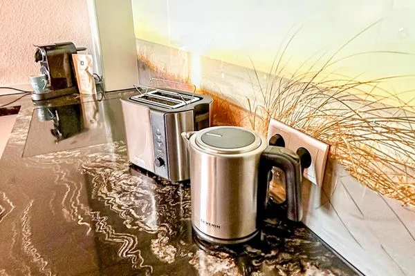 Küche / Küchenzeile Haus Südwind Ferienwohnung Wellenblick