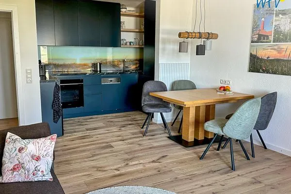 Küche / Küchenzeile Haus Südwind Ferienwohnung Wellenblick