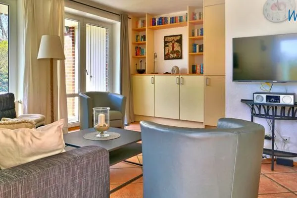 Wohnzimmer Ferienhäuser Jadehörn Ferienhaus Archimedes