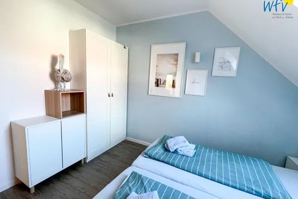 Schlafzimmer Ferienhäuser Jadehörn Ferienwohnung Sonnenstern