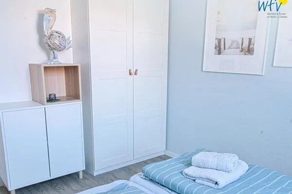 Schlafzimmer Ferienhäuser Jadehörn Ferienwohnung Sonnenstern