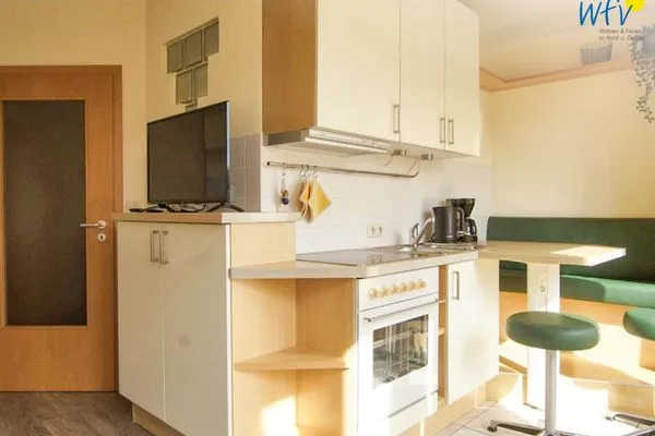 Küche / Küchenzeile Ferienhäuser Jadehörn Ferienwohnung Sonnenstern