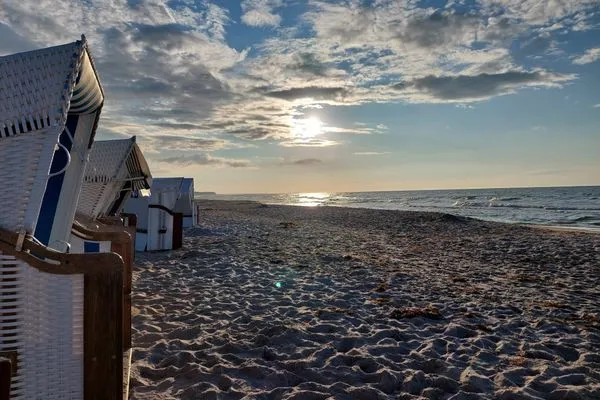 Blick auf den Strand Am Deich Am Deich Haus 32