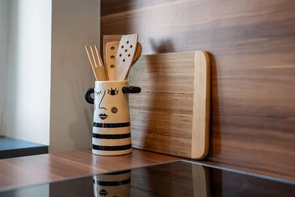 Ferienwohnung Altstadtapartment Carli Waren (Müritz) - stilvolle Küchendetails für besonderen Charm  Altstadtapartment Carli