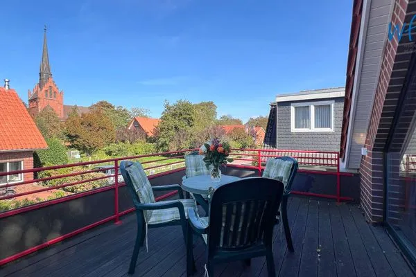 Balkon Haus Gartenstraße Ferienwohnung Nemo