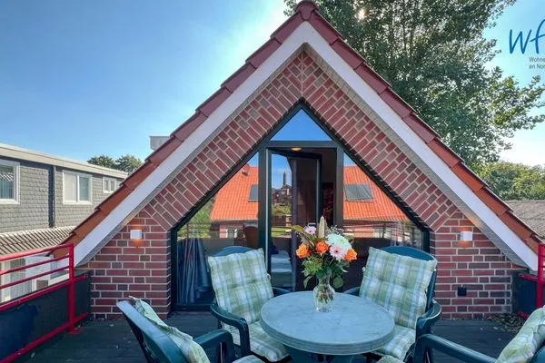 Balkon Haus Gartenstraße Ferienwohnung Nemo