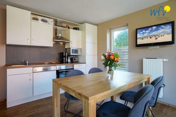 Küche / Küchenzeile Haus Gartenstraße Ferienwohnung Nemo