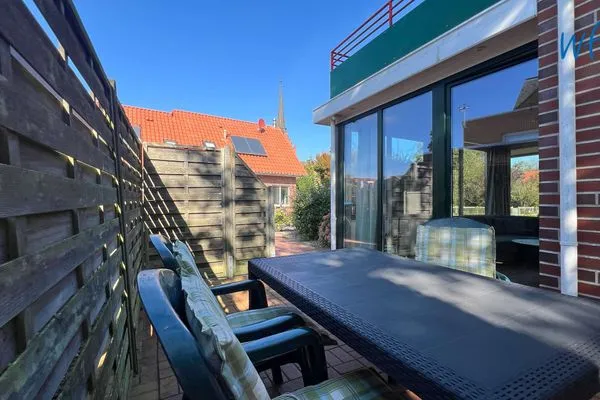 Terrasse Haus Gartenstraße Ferienwohnung Nemo