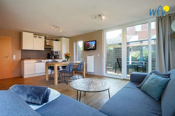 Wohnzimmer Haus Gartenstraße Ferienwohnung Nemo