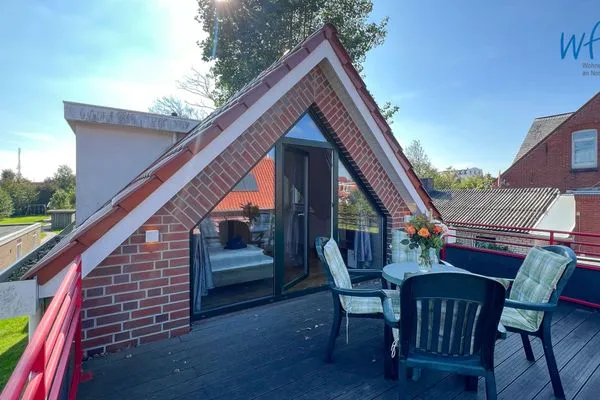 Balkon Haus Gartenstraße Ferienwohnung Nemo