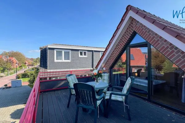 Balkon Haus Gartenstraße Ferienwohnung Nemo